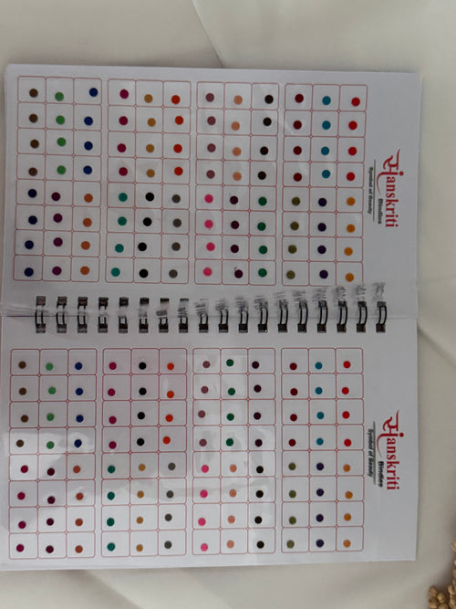 Plain mini bindi book