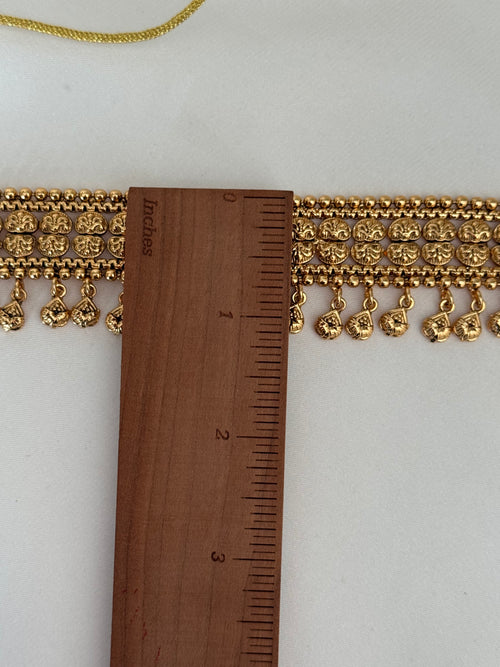 Gold imitation Choker Set