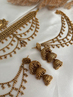 Kaira gold Choker Set