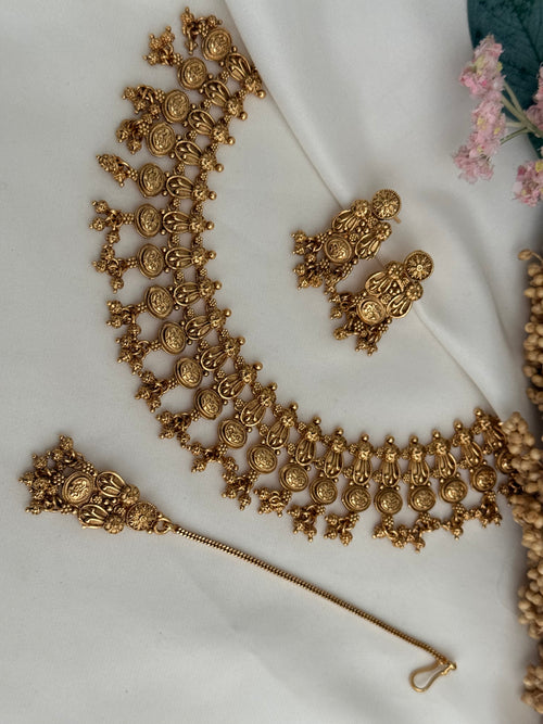 Riya gold Necklace Set