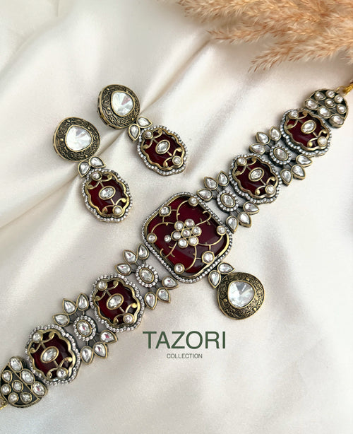 Monalisa choker  Set