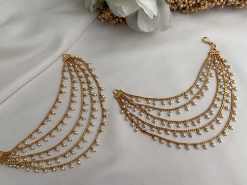 Pearl Ear Chains
