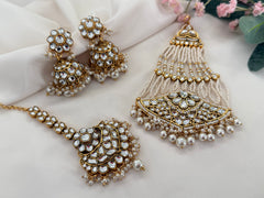 Pearl passa x jhumki Set