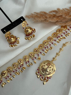 Patra Jadau Choker Set