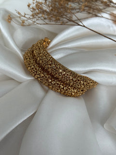 Gold imitation Kada set