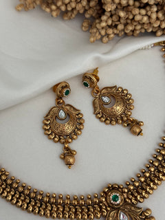 Gold imitation necklace Set