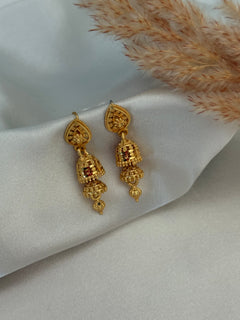 Gold imitation jhumki