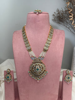 Kundan long necklace /Rani Haar