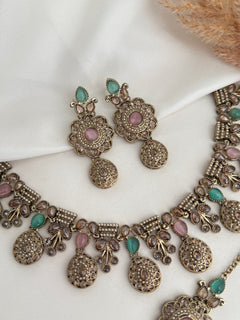 Zara Polki Necklace Set