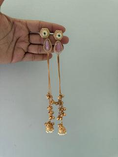 Kashmiri statement earrings