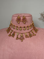 Kudrat Kashmir double Necklace Set