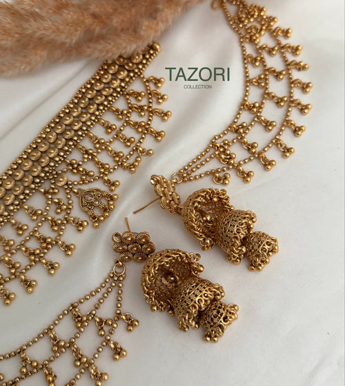 Kaira gold Choker Set
