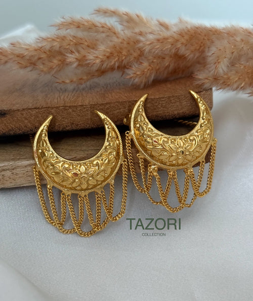 Chand / Moon pipple Patti hair pins