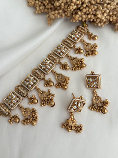 Pearl x Gold Choker Set