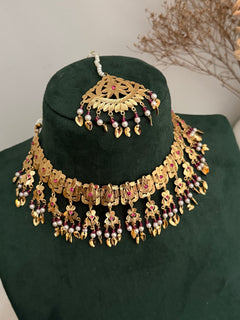 Traditonal Patra necklace set