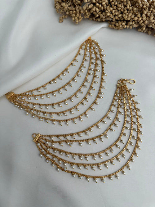 Pearl Ear Chains