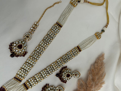 Kundan long necklace /Rani Haar