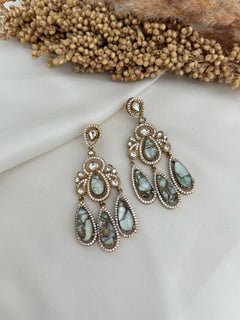 Monalisa fire stone earrings