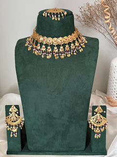 Traditonal Patra necklace set