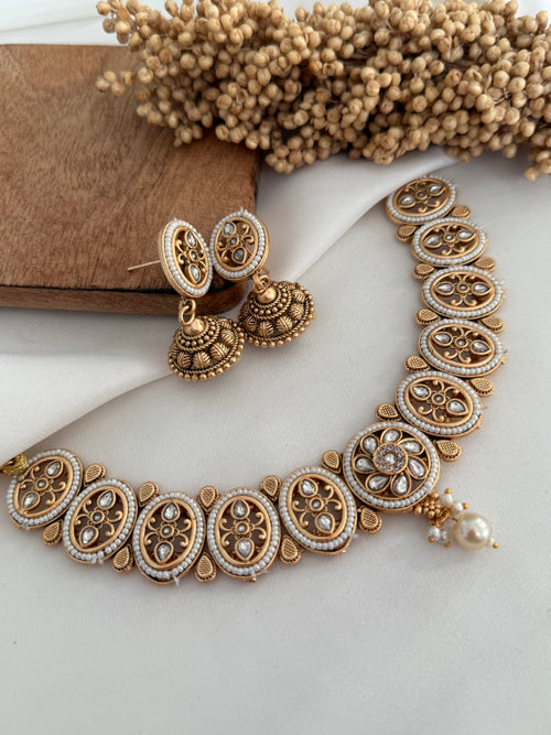 Pearl Necklace set
