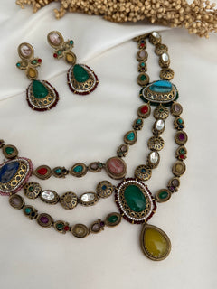 Sabyasachi layered Necklace Set