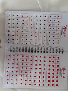 Plain mini bindi book