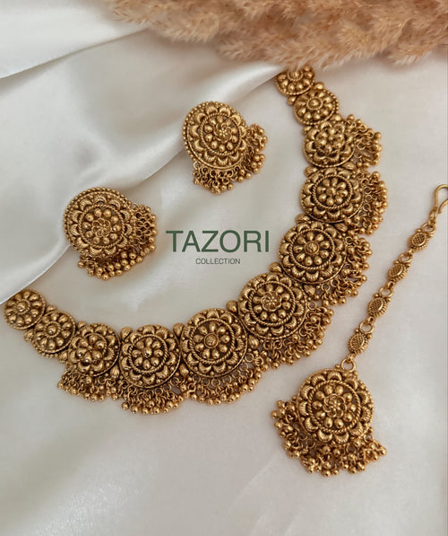 Gold Imitation Necklace Set