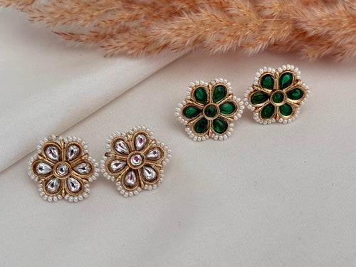 Kundan Studs