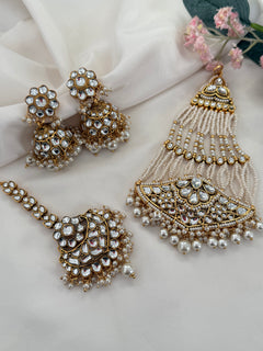Pearl passa x jhumki Set