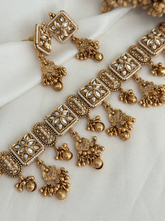 Pearl x Gold Choker Set
