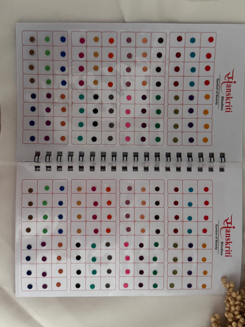 Plain mini bindi book