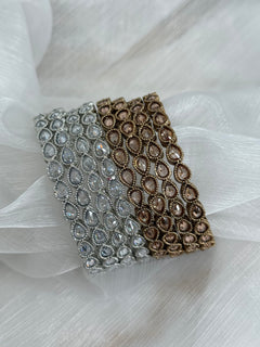Polki bangles Set of 4