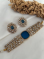 Monalisa stone victorian Choker Set