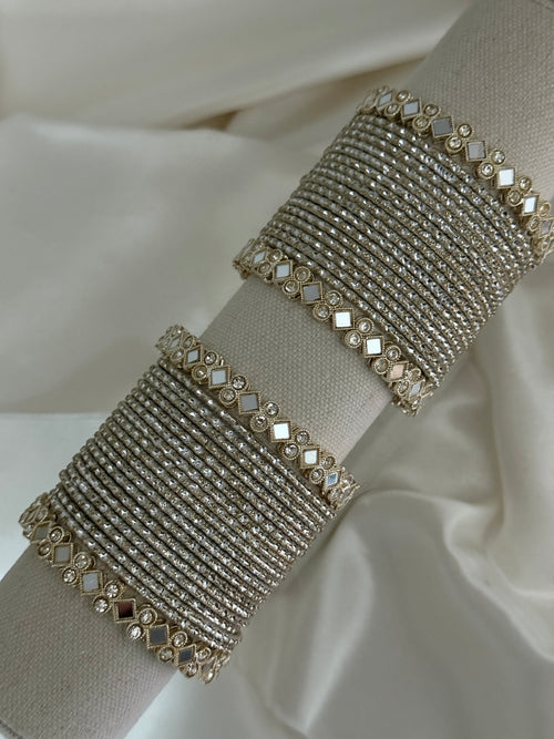 Mirror Bangles set