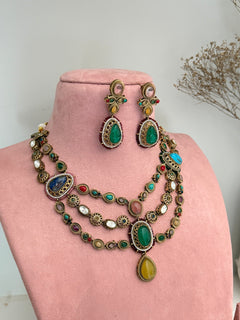Sabyasachi layered Necklace Set