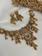 Heritage gold imitation necklace Set