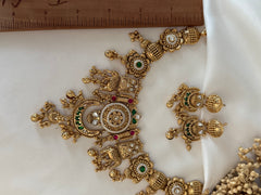 Heritage gold imitation necklace Set