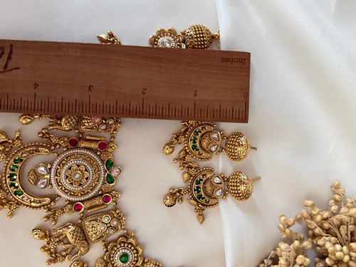 Heritage gold imitation necklace Set