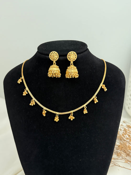 Gold imitation Necklace Set