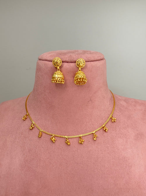 Gold imitation Necklace Set