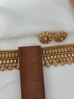 Mehar Gold imitation Choker Set