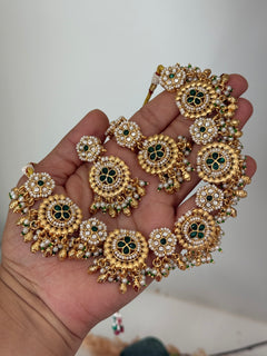 Sakhi Kundan Necklace Set