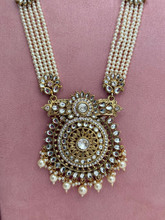 Pearl Kundan Rani Haar