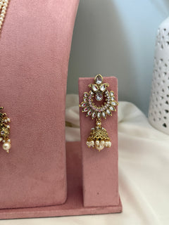 Pearl Kundan Rani Haar