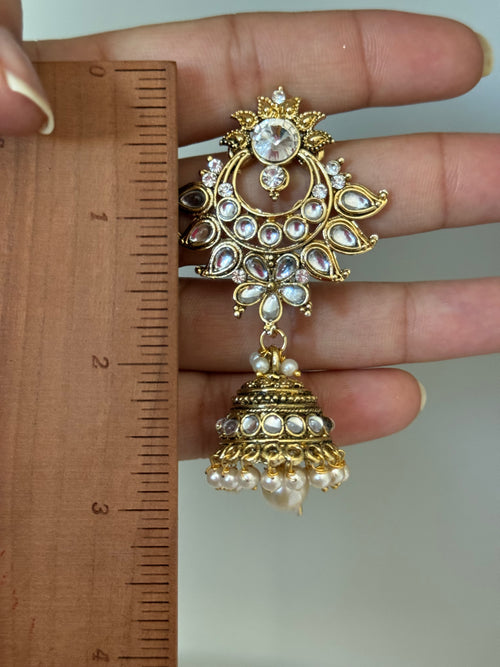 Pearl Kundan Rani Haar