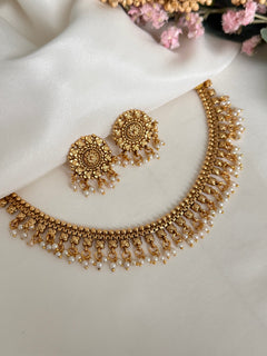 Pearl gold imitation Set