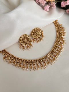 Pearl gold imitation Set