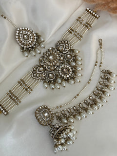 Pearl Choker Set