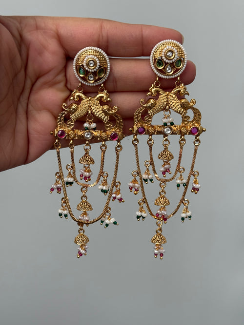 Heritage Kundan Earrings