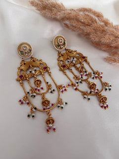 Heritage Kundan Earrings